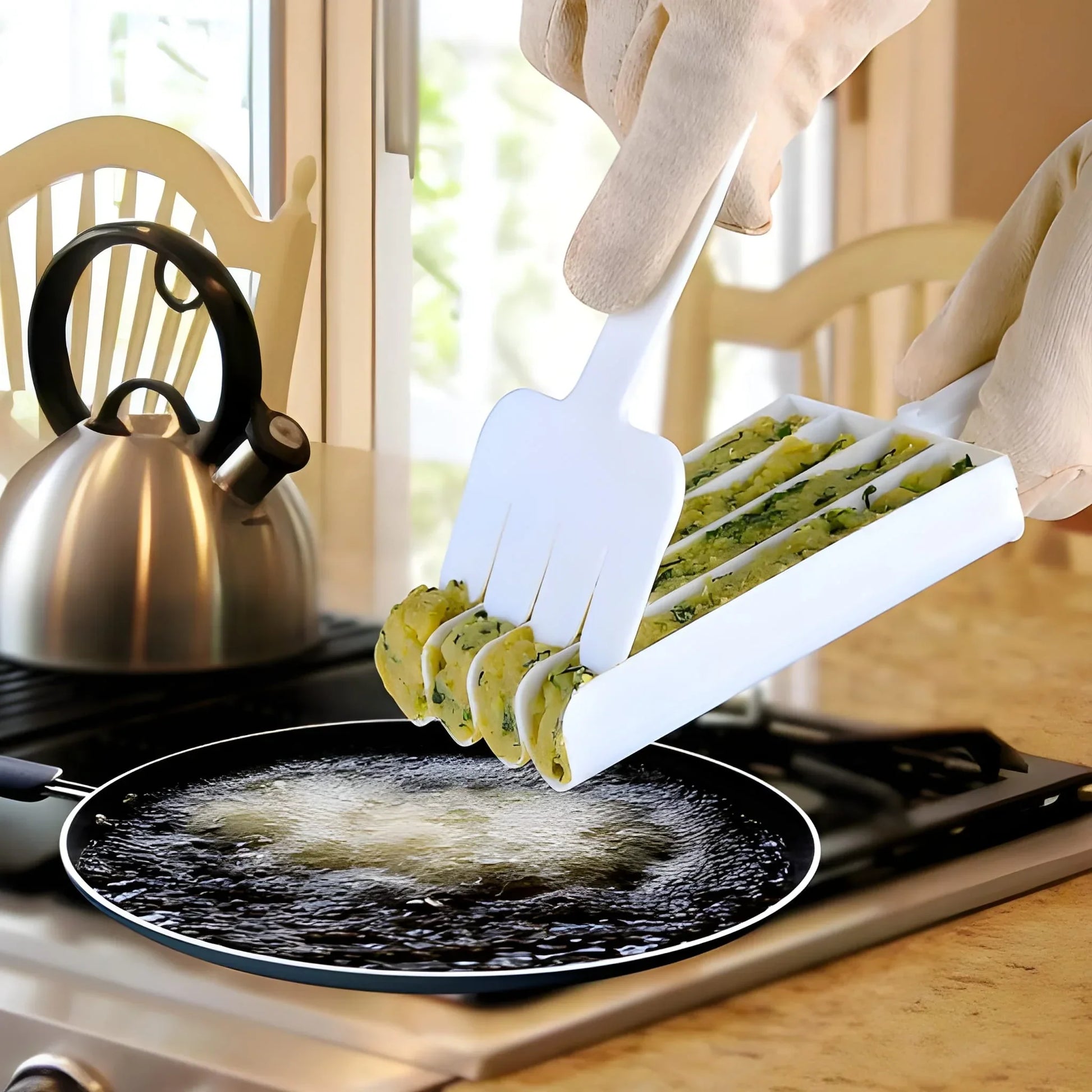 Gujia Meatball Maker Set Easily Shape Meatballs - Home & Kitchen