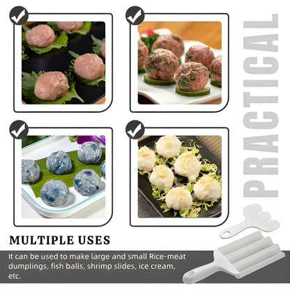 Gujia Meatball Maker Set Easily Shape Meatballs - Home & Kitchen