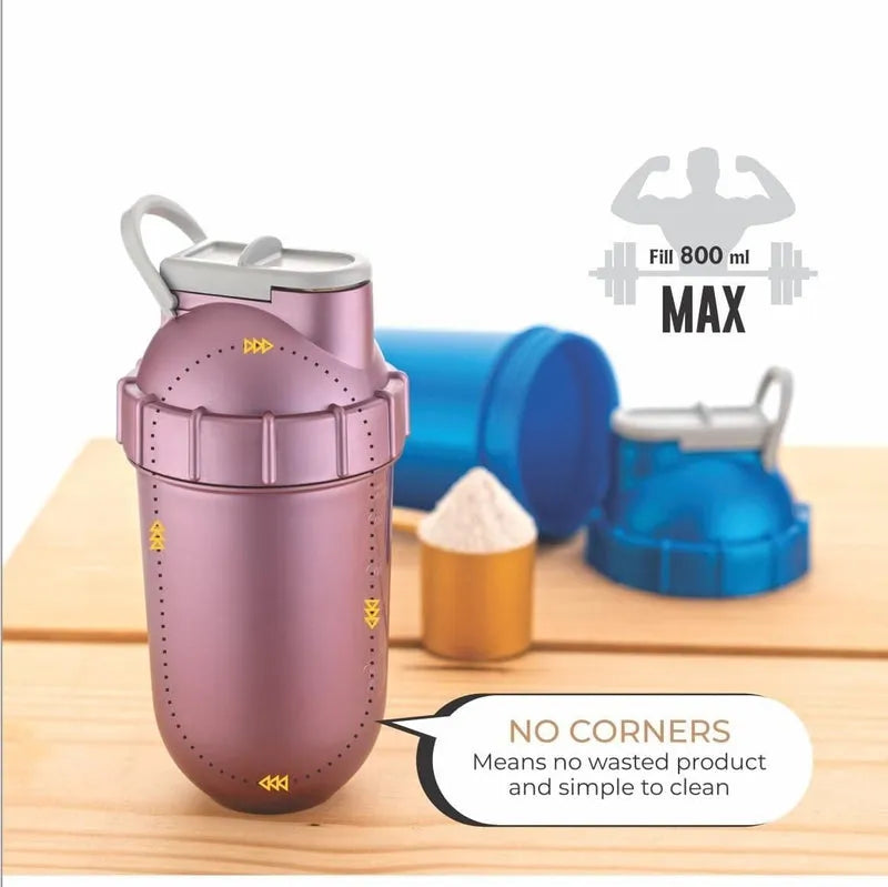 Gym Protein Shaker Bottle Water Bottles