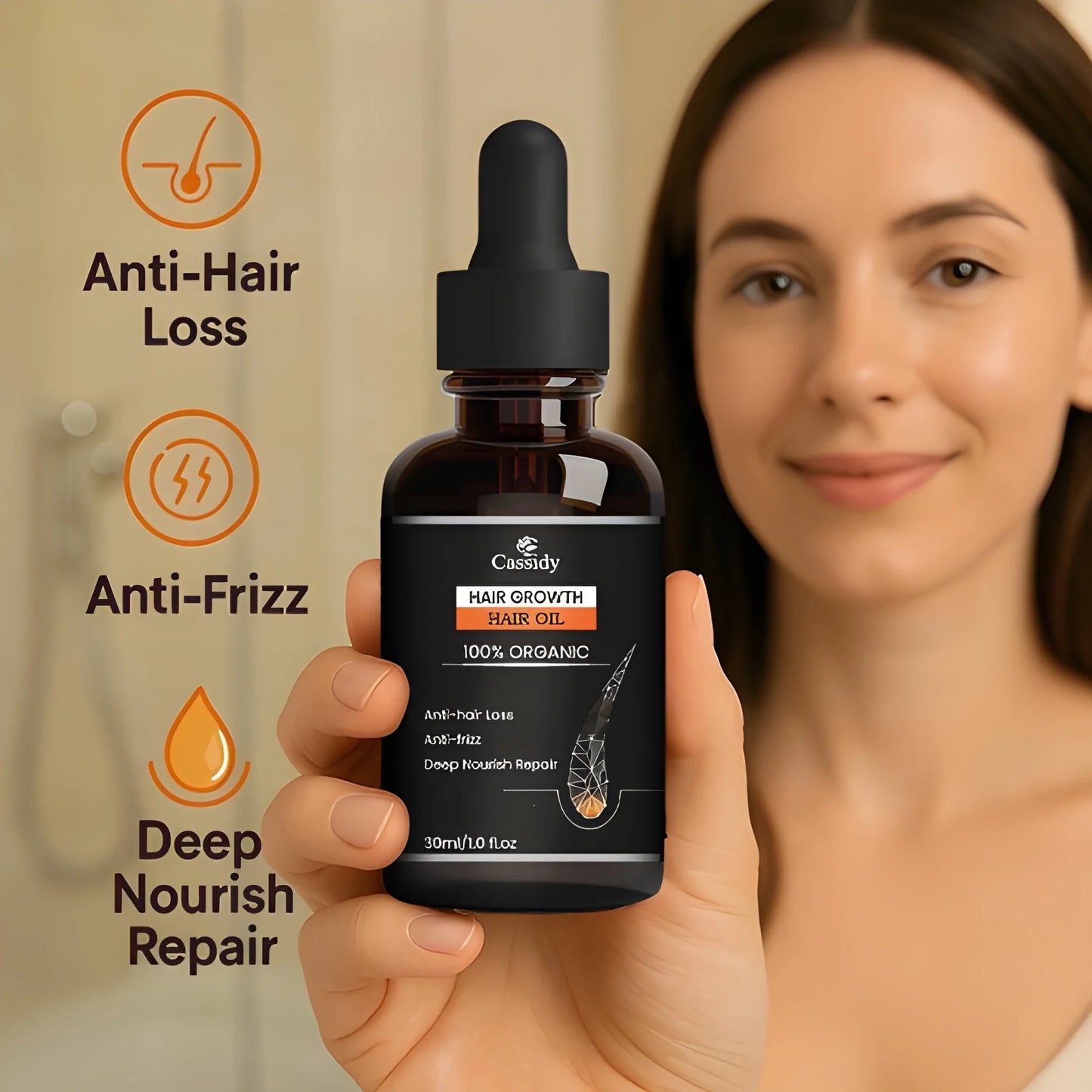 Hair Growth & Frizz Oil