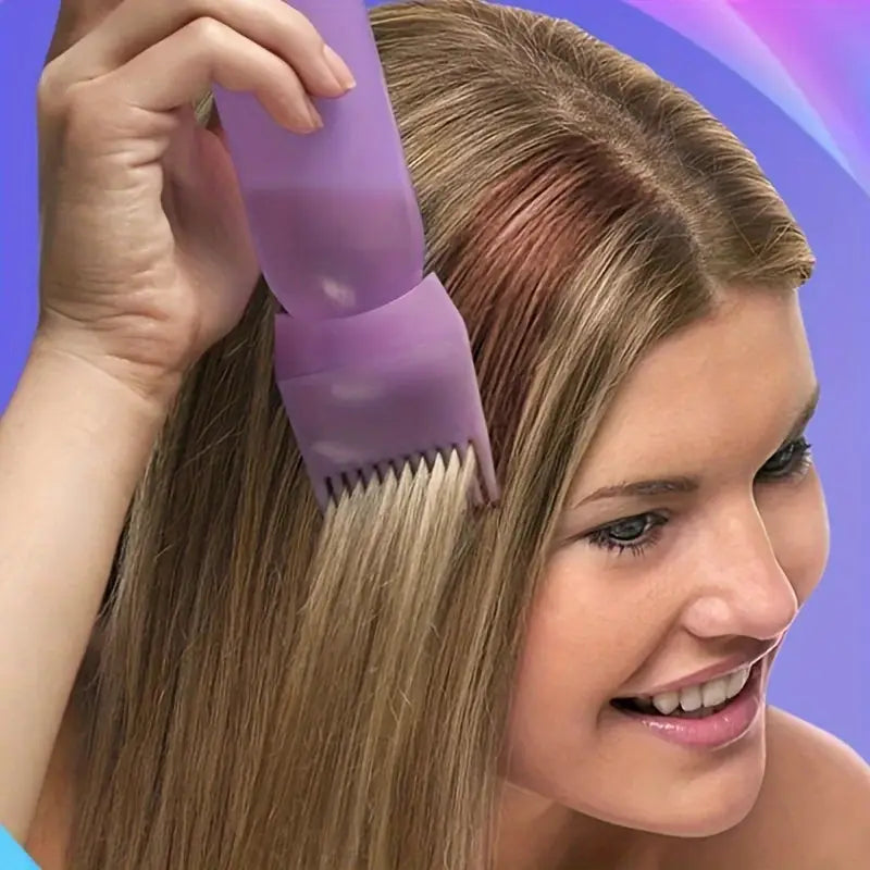 Root Comb Applicator Bottle for Hair