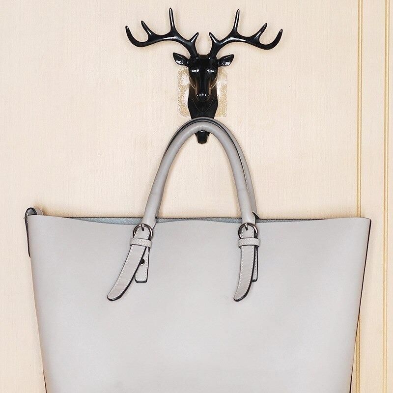 Hanging Hook Self Adhesive Deer Head Hanging Hook