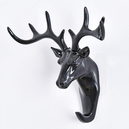 Hanging Hook Self Adhesive Deer Head Hanging Hook