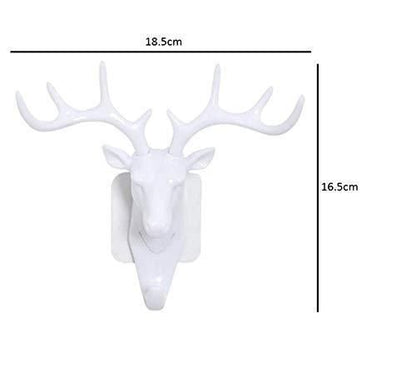 Hanging Hook Self Adhesive Deer Head Hanging Hook