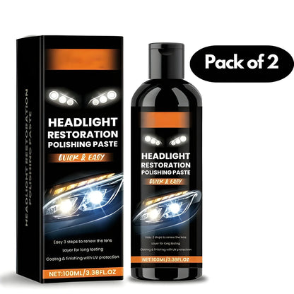 Headlight Polishing Paste – 2 Pack