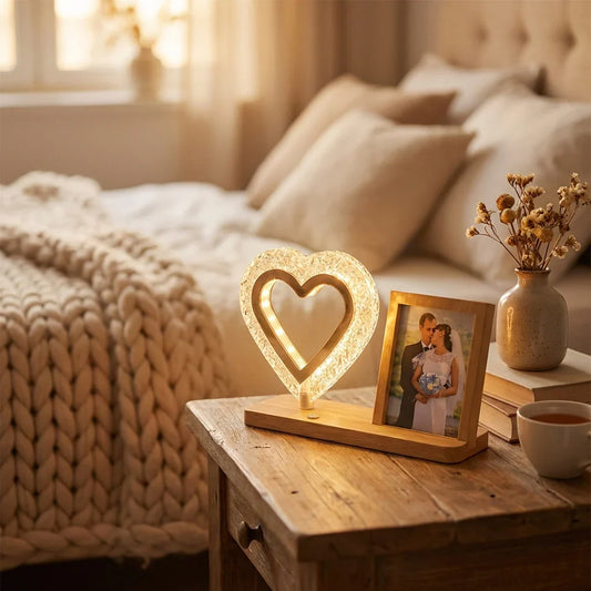 Best heart crystal led night lamp - lights & ambient lighting | 2026 | fast shipping