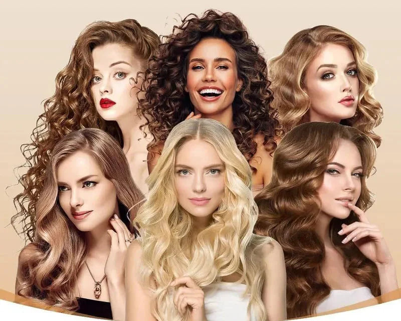 Heatless Curling Rods with Hooks (Pack of 3) hair care