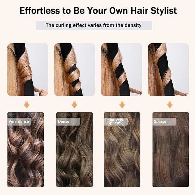 Heatless Curling Rods with Hooks (Pack of 3) hair care