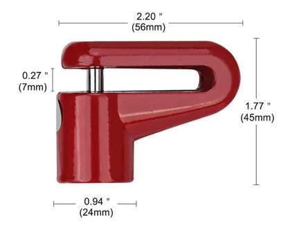 Best heavy duty disc lock - motorcycle alarms & locks | 2025 | fast shipping