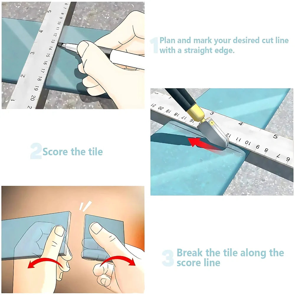 Heavy Duty Glass Cutter
