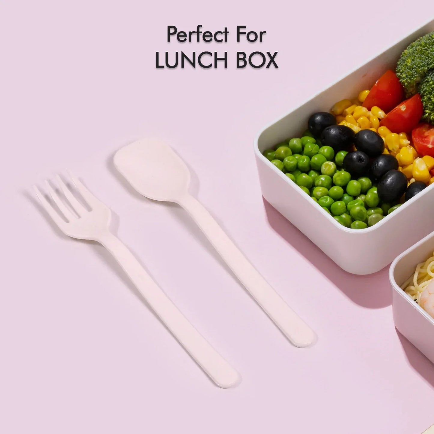 Heavy-Duty Plastic Cutlery (Pack of 2) - Home & Kitchen