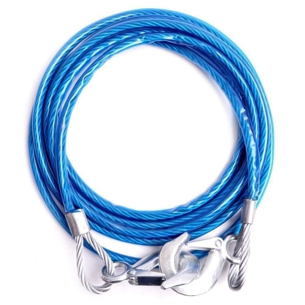 Heavy Duty Steel Wire Car Towing Pull Rope 10 mm