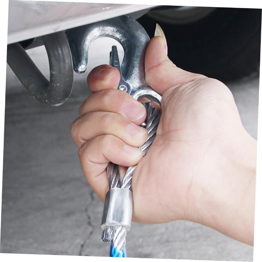 Heavy Duty Steel Wire Car Towing Pull Rope 10 mm