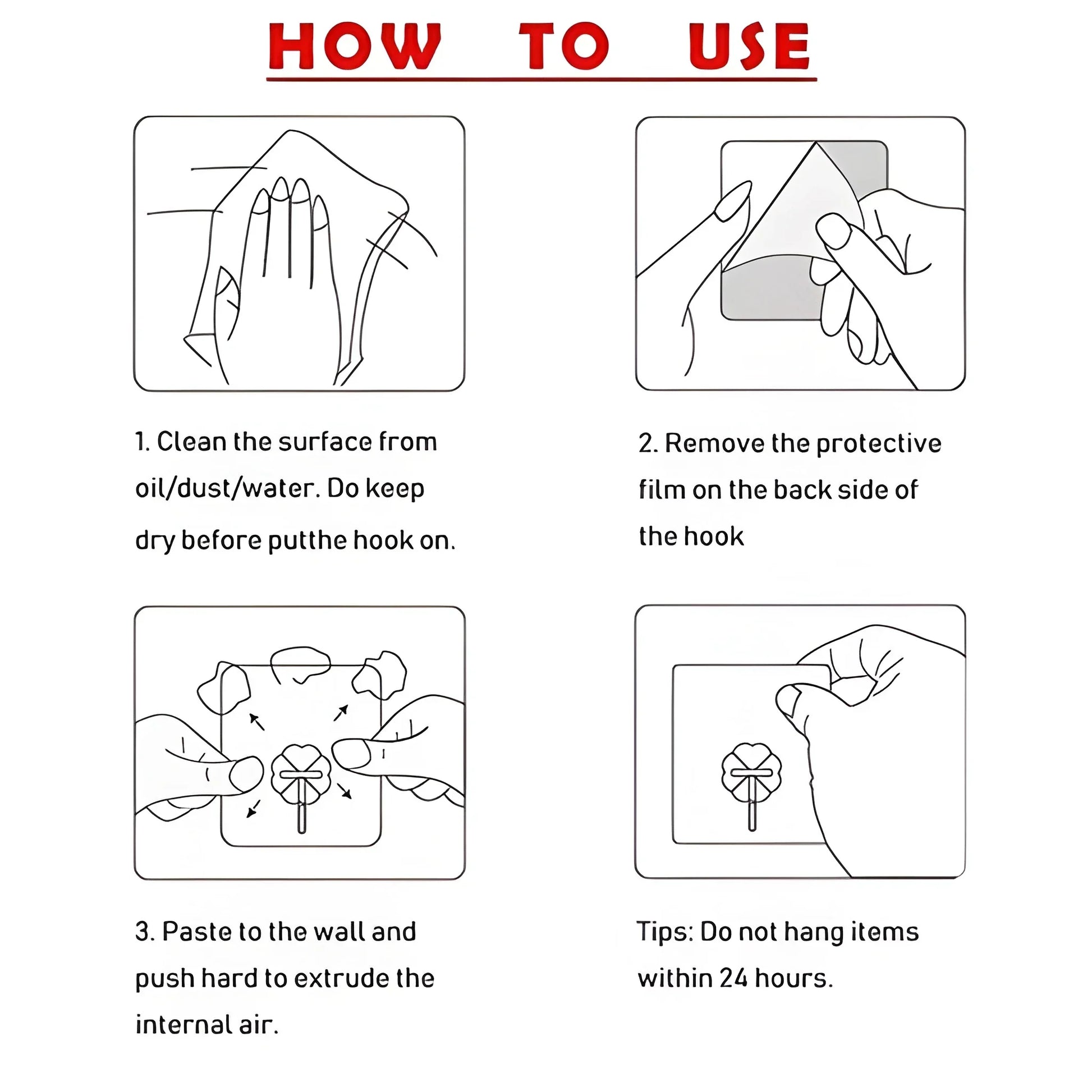Heavy-Duty Wall Hook - Home Improvement