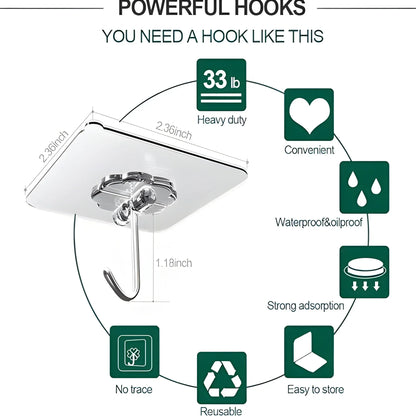 Heavy-Duty Wall Hook - Home Improvement