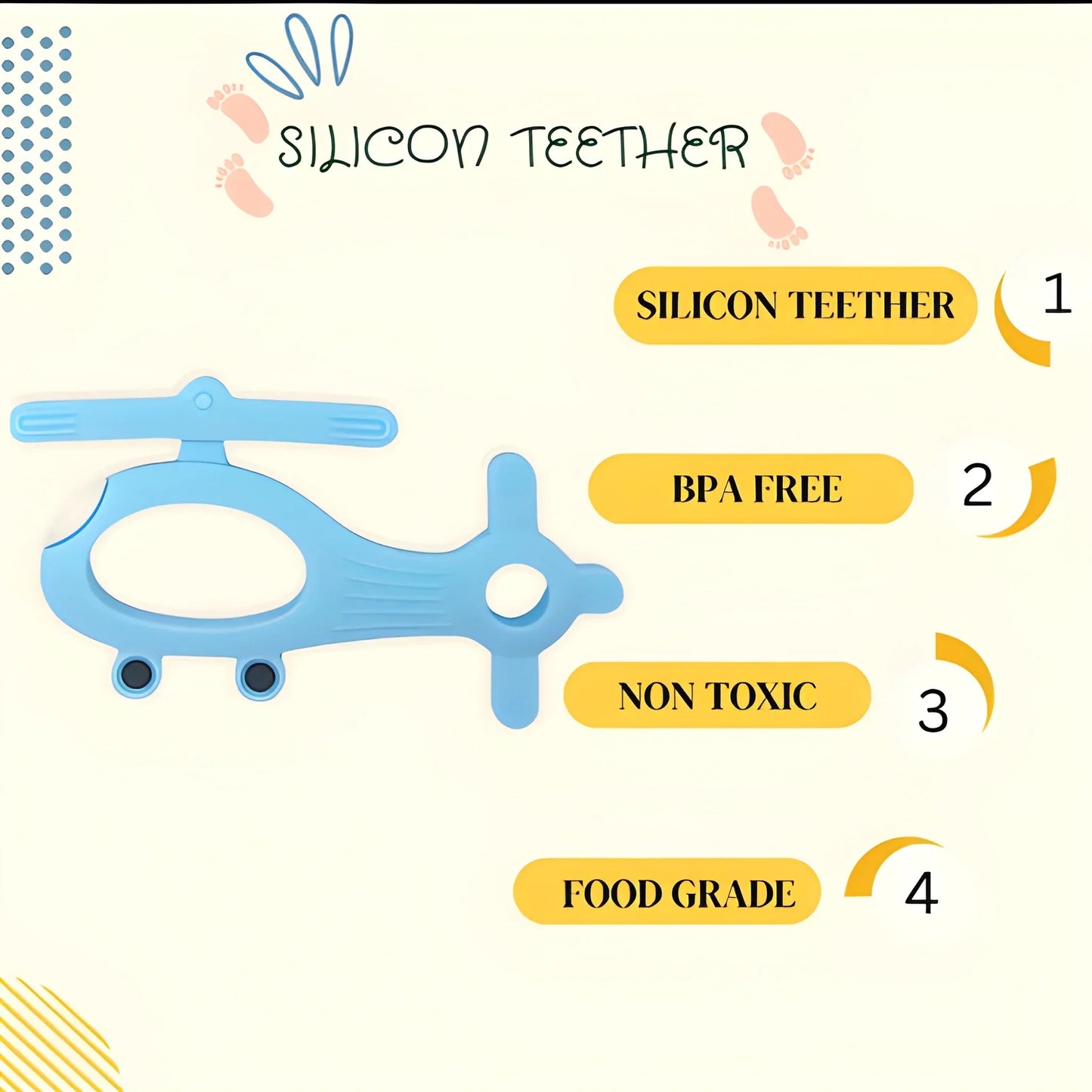Best helicopter baby teether toy - teethers | 2025 | fast shipping