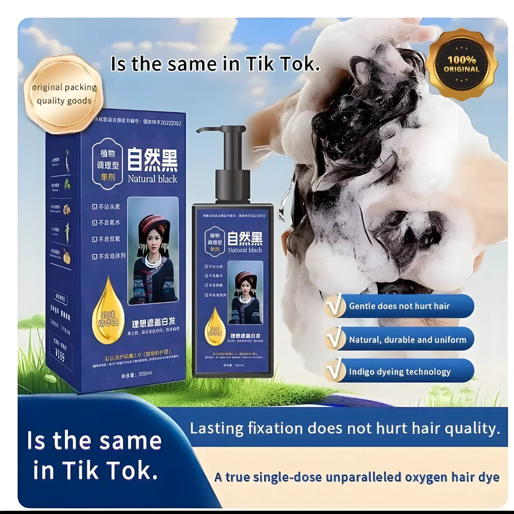 Herbal Hair Dye Shampoo