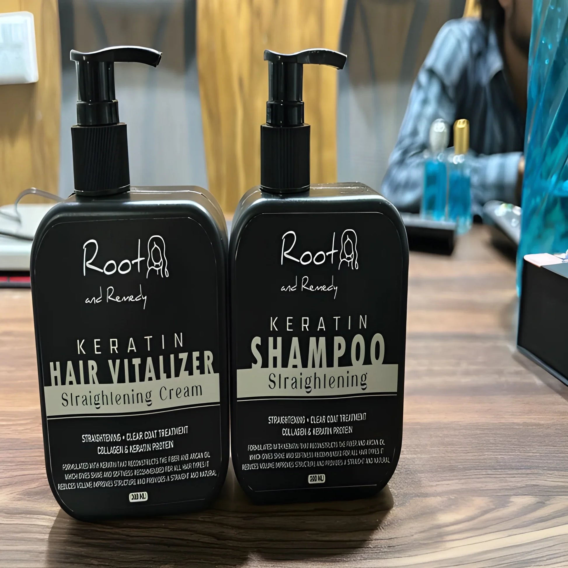 Herbal Hair Straightening Combo