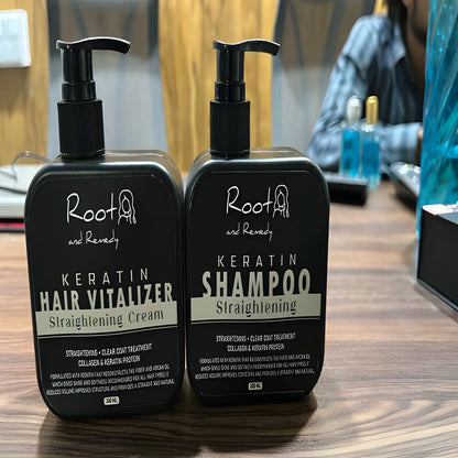 Herbal Hair Straightening Combo