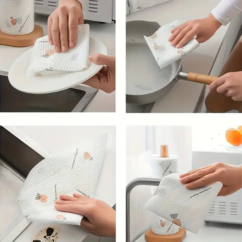 High efficiency Disposable Towels Roll (40 Pic)