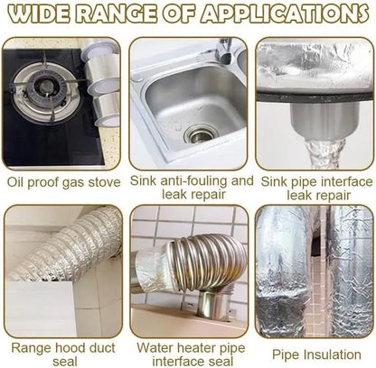 High Temperature Resistant Aluminum Foil Tape For Kitchen Kitchenware