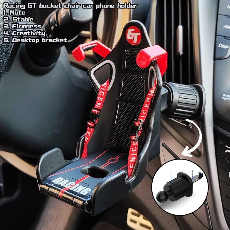 Car Phone Holder (Red)
