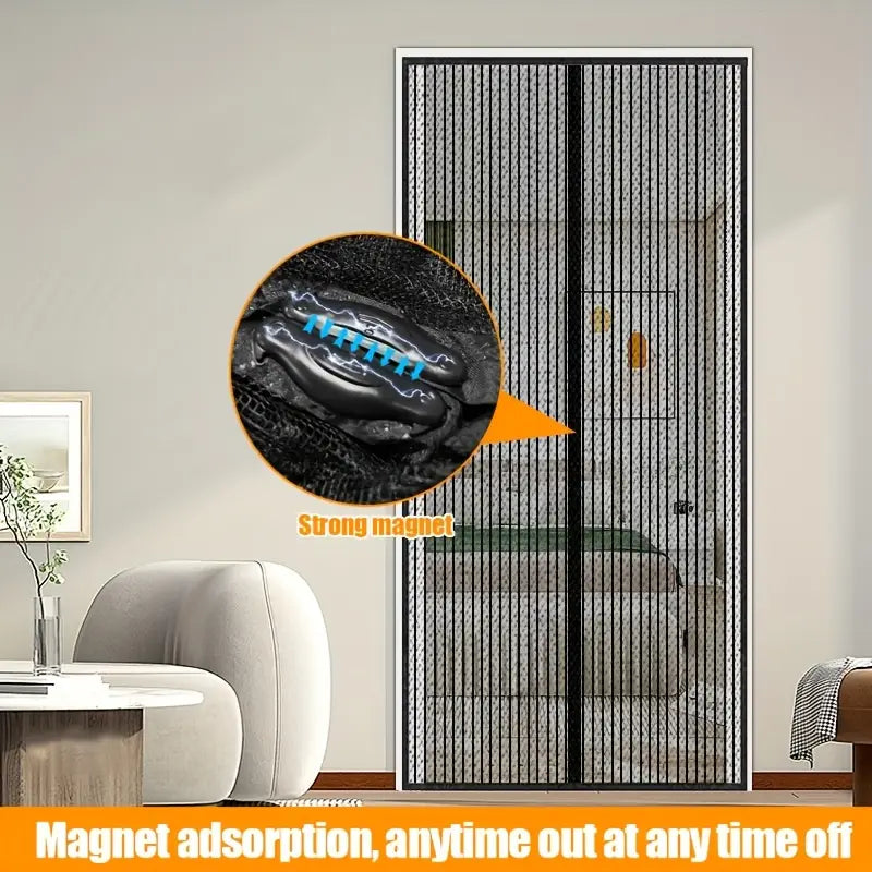 Home Magnetic Foldable Anti Mosquito Door Curtains (Pack of 2) Home Accessories