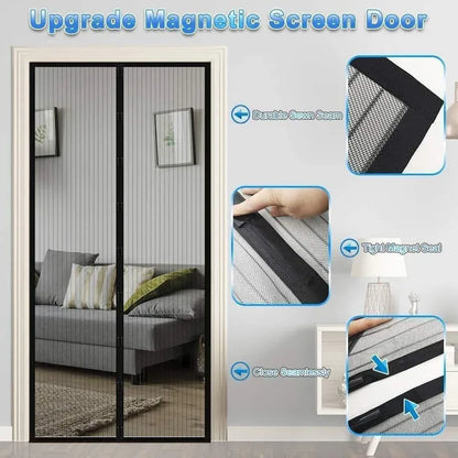 Home Magnetic Foldable Anti Mosquito Door Curtains (Pack of 2) Home Accessories