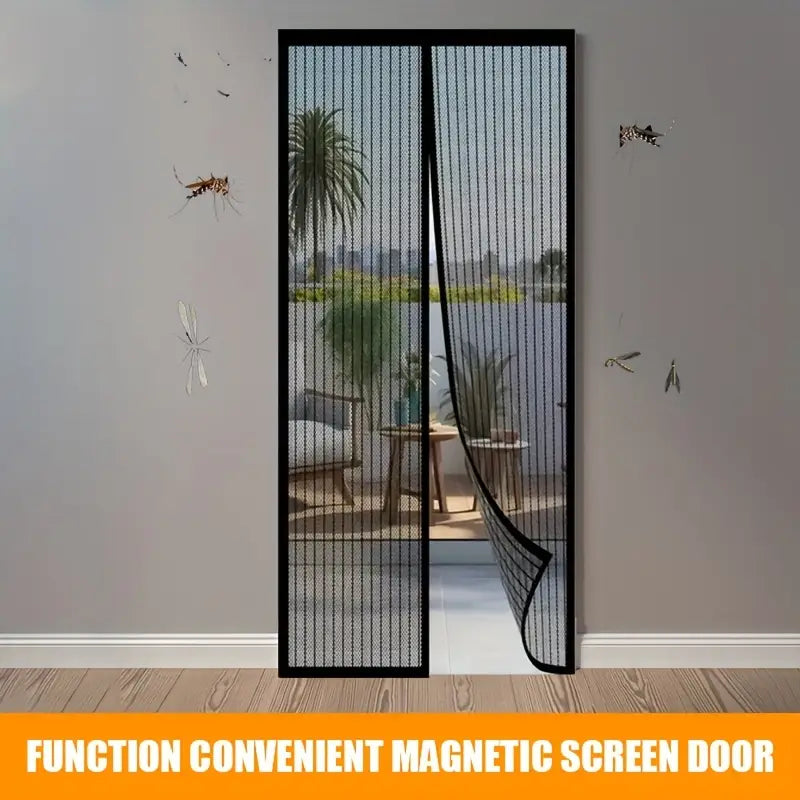 Home Magnetic Foldable Anti Mosquito Door Curtains (Pack of 2) Home Accessories