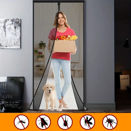 Home Magnetic Foldable Anti Mosquito Door Curtains (Pack of 2) Home Accessories