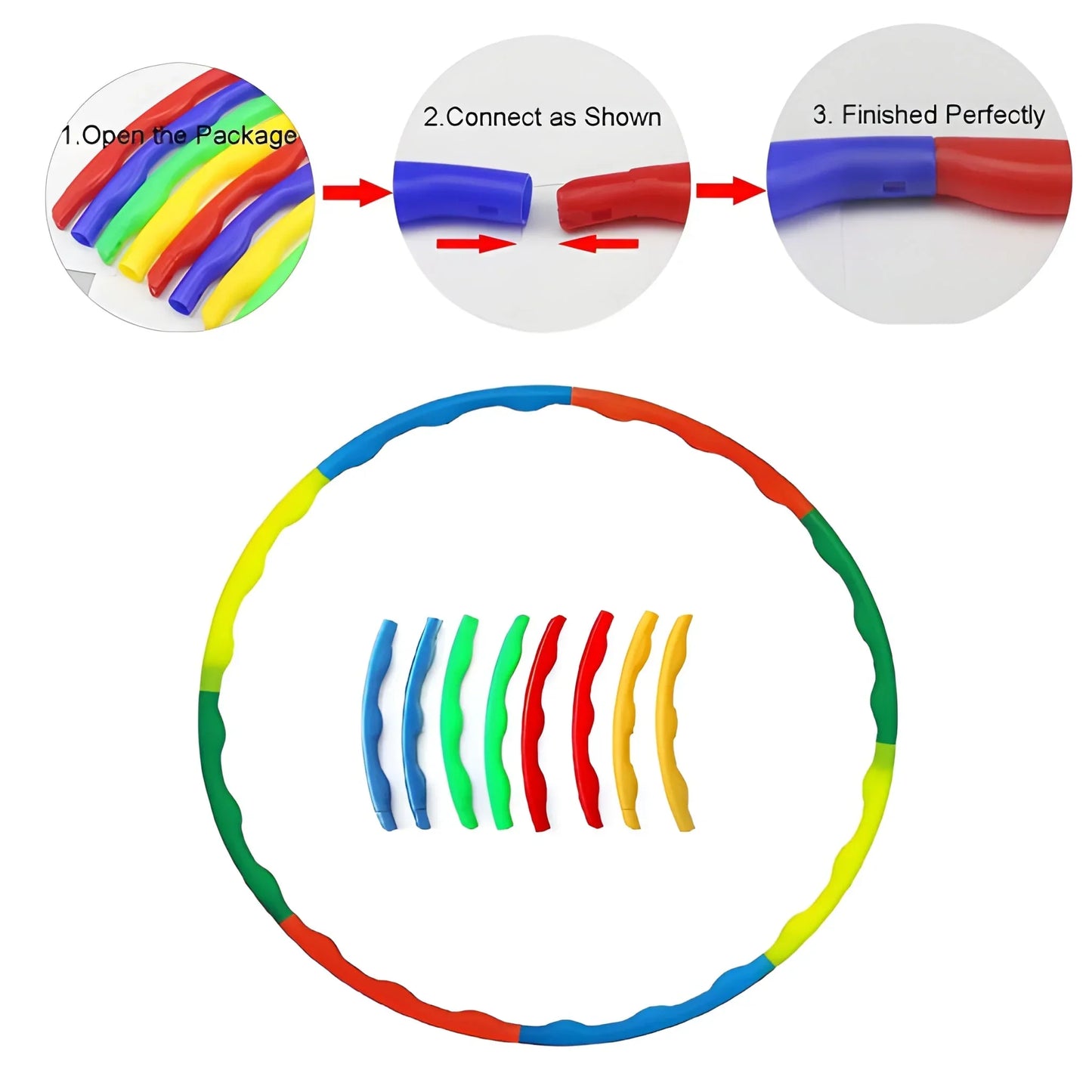 Best hoops hula interlocking exercise ring - 2025 | fast shipping
