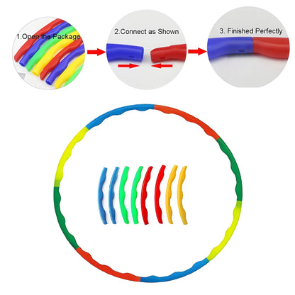 Best hoops hula interlocking exercise ring - 2025 | fast shipping