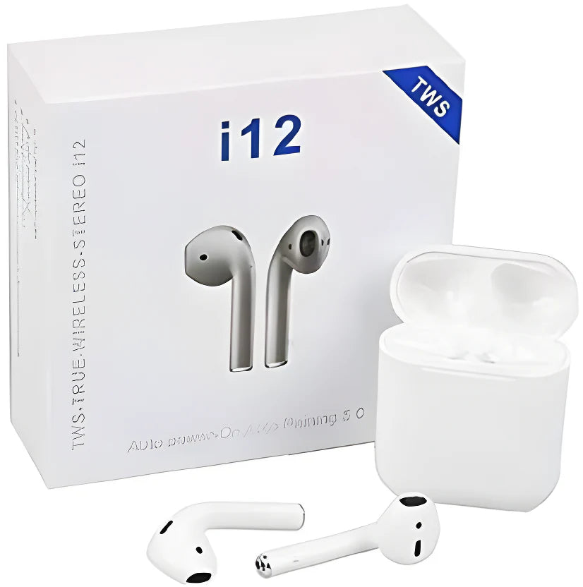 i12 TWS Wireless Earbuds Electronics