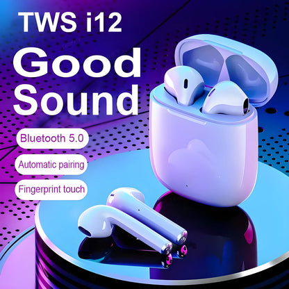i12 TWS Wireless Earbuds Electronics