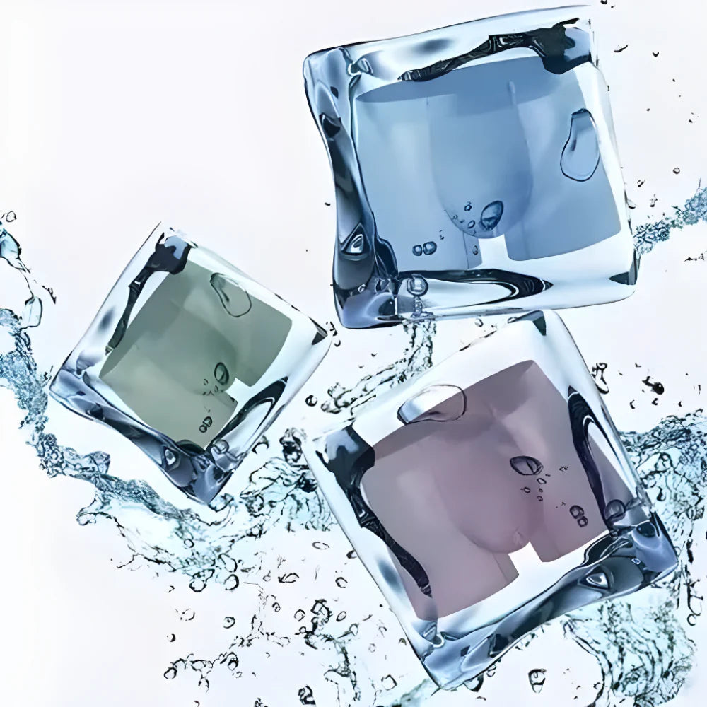 Ice Silk Boxer Briefs (Pack of 3) clothing