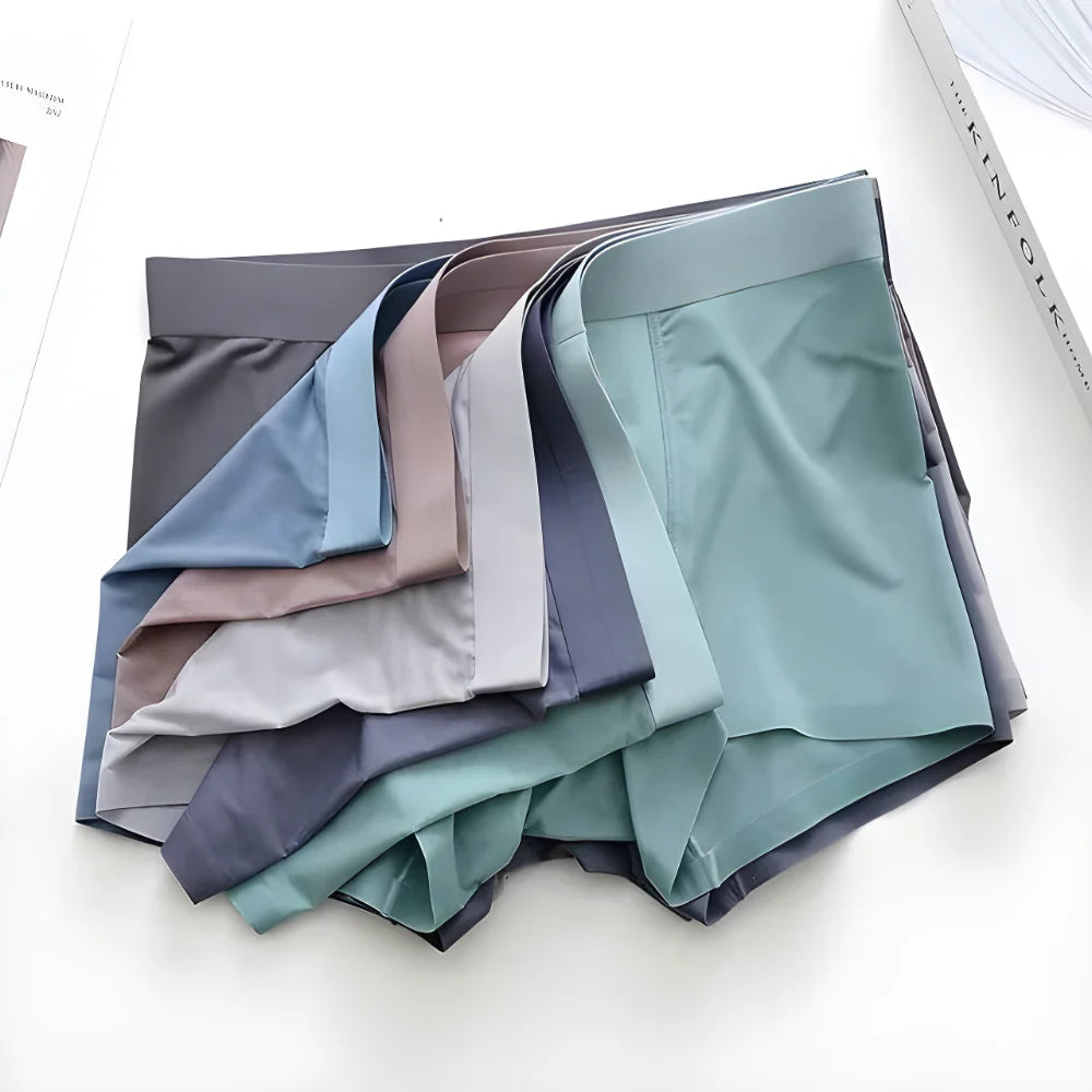 Ice Silk Boxer Briefs (Pack of 3) clothing