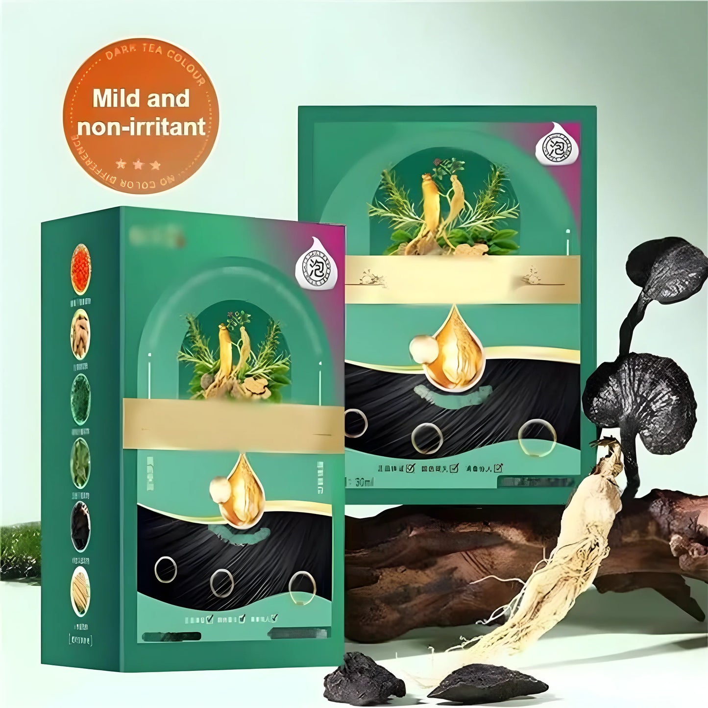 Instant Black Hair Dye Shampoo hair care