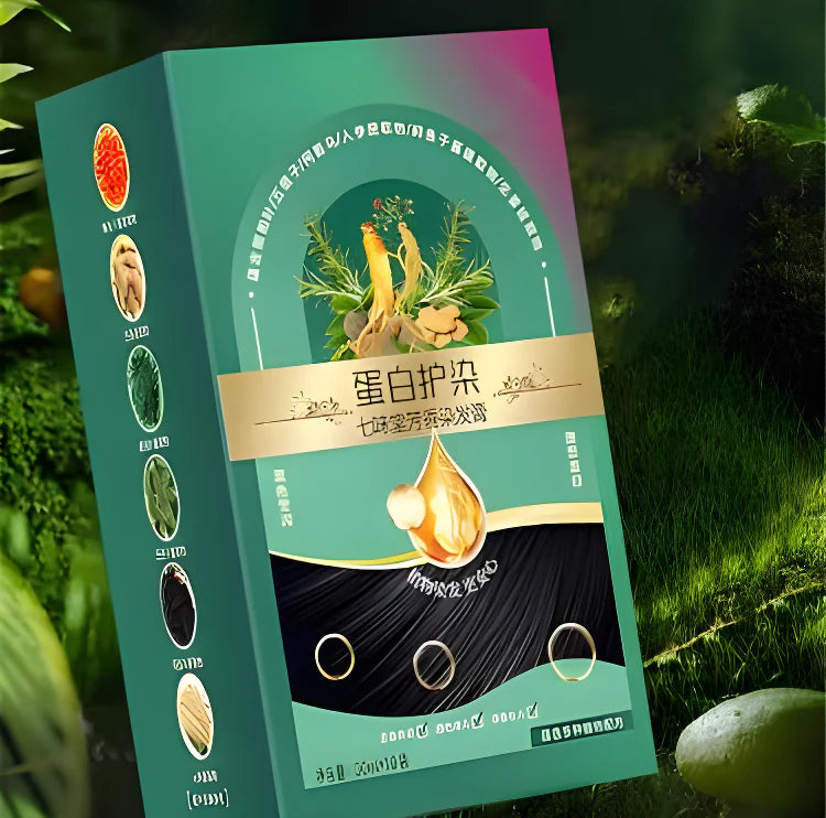 Instant Black Hair Dye Shampoo