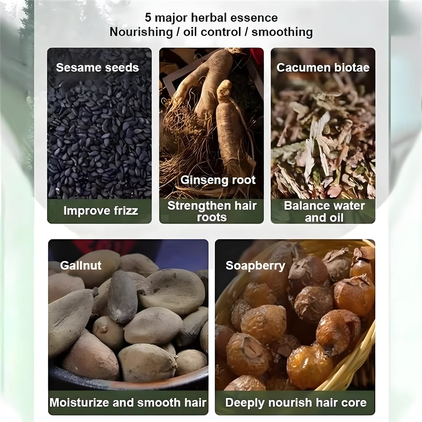 Instant Black Hair Dye Shampoo hair care