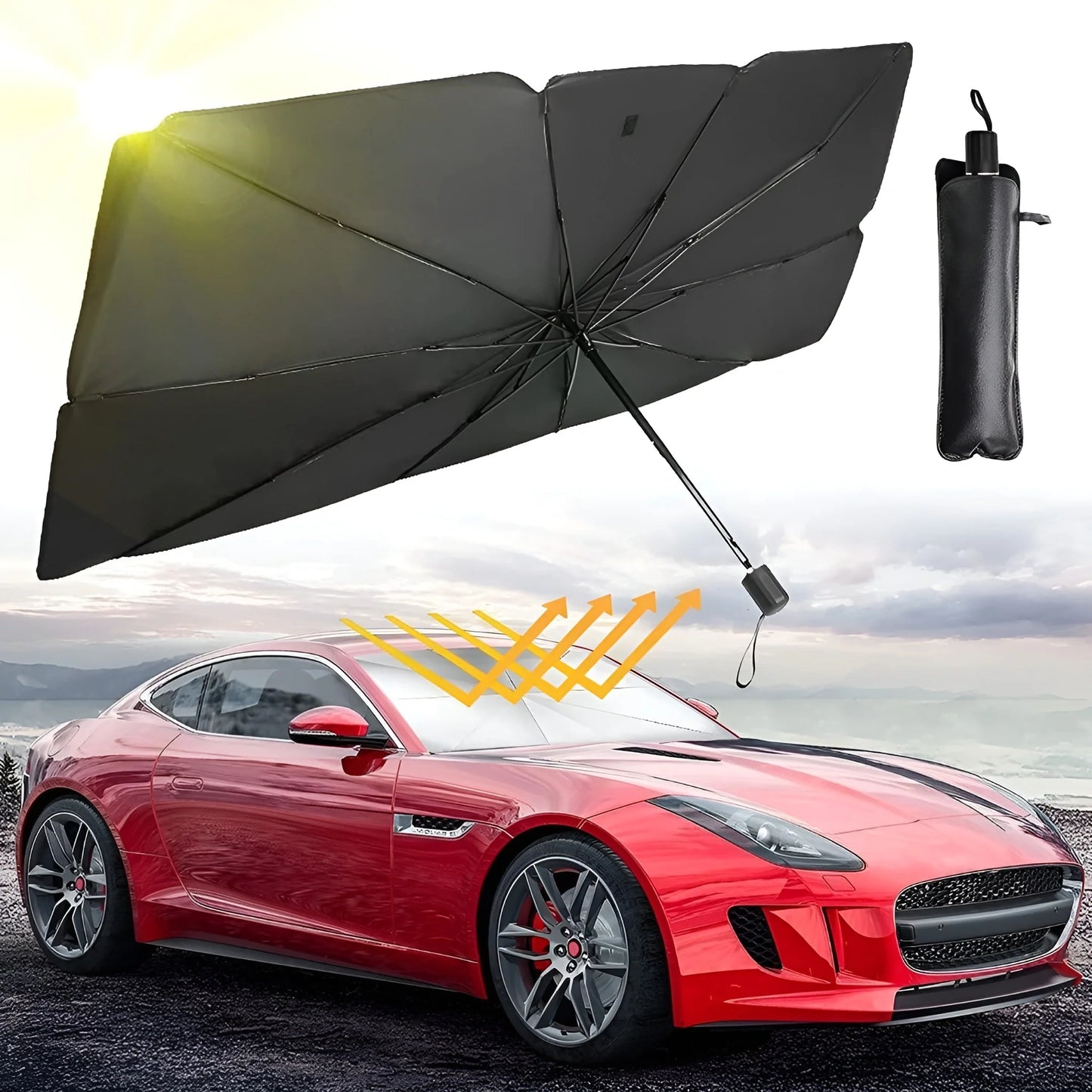 Instant Car Sun Shield Car Curtain Sun Shade