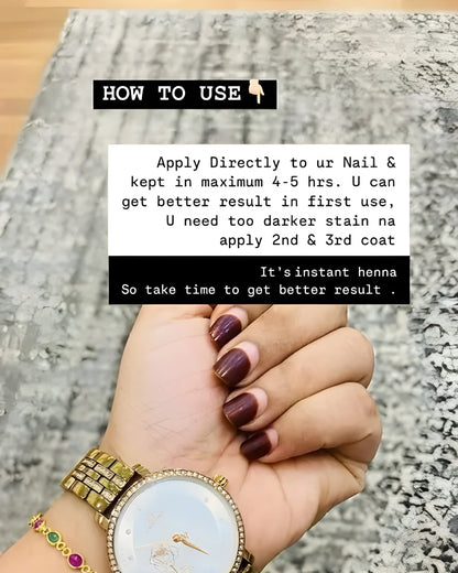 Instant Dark Mehndi Bottle