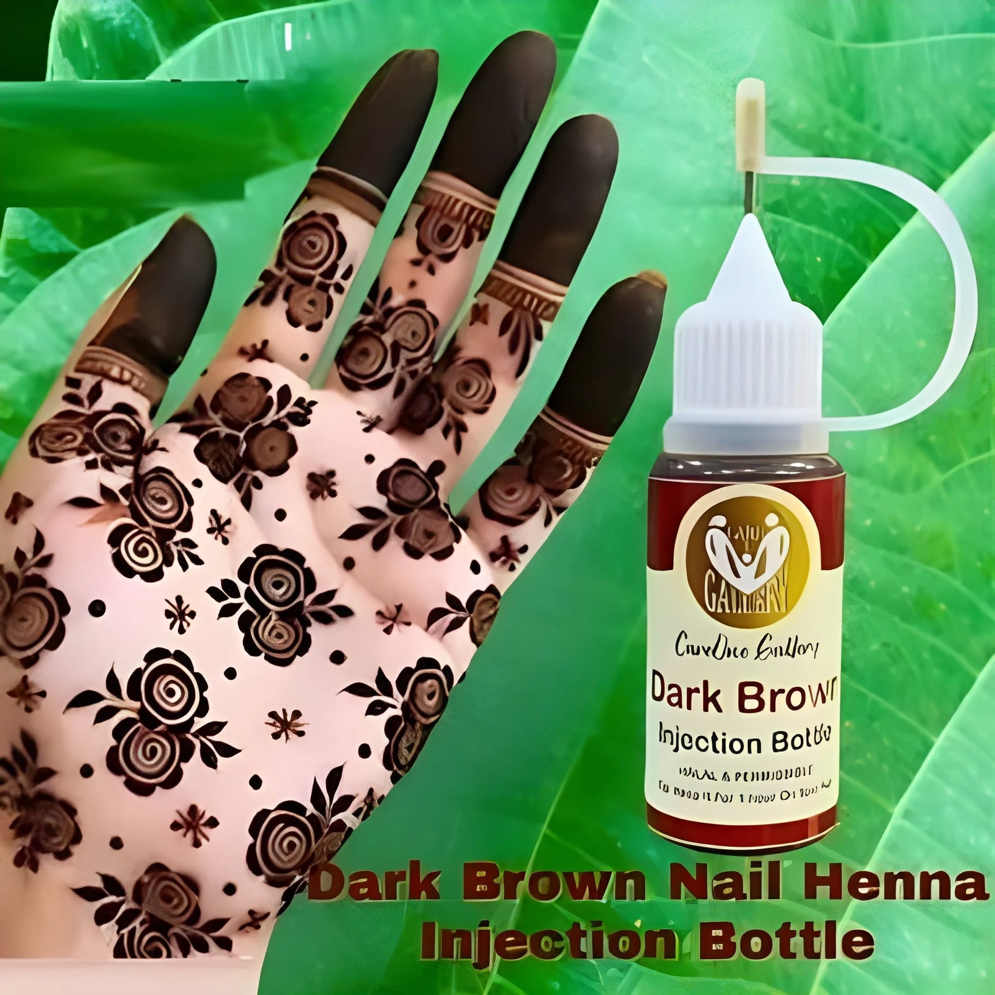 Instant Dark Mehndi Bottle