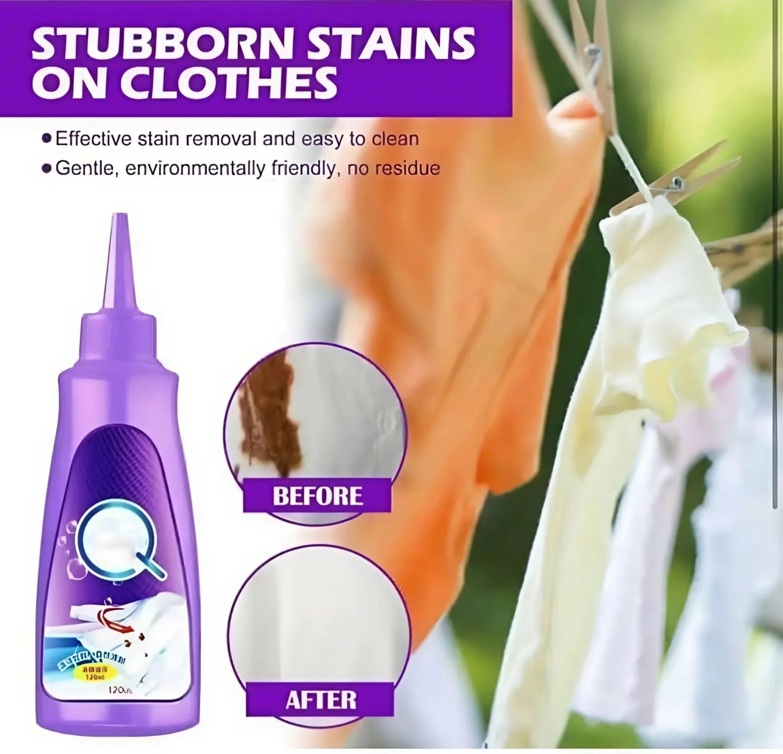 Instant Fabric Stain Remover