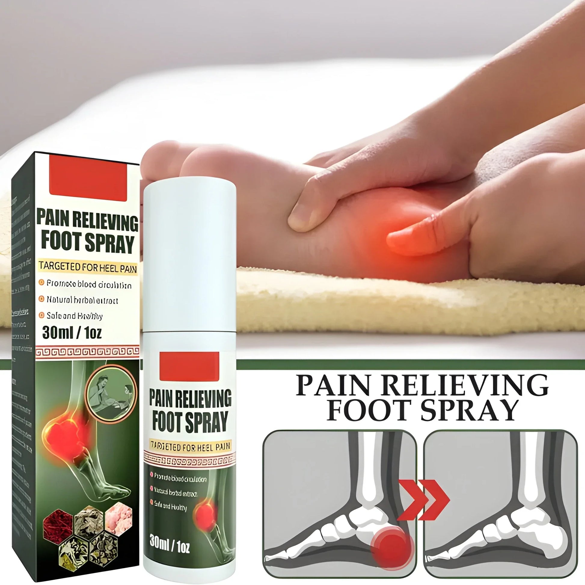 Instant Relief Foot Spray