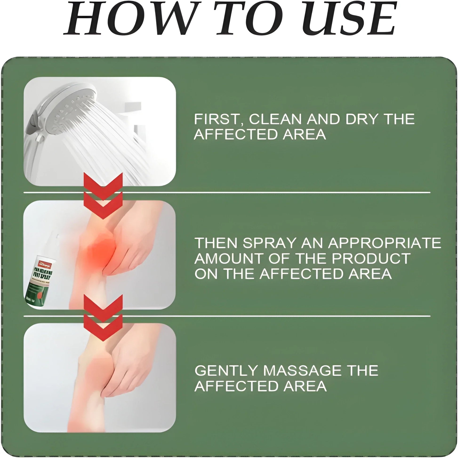Instant Relief Foot Spray