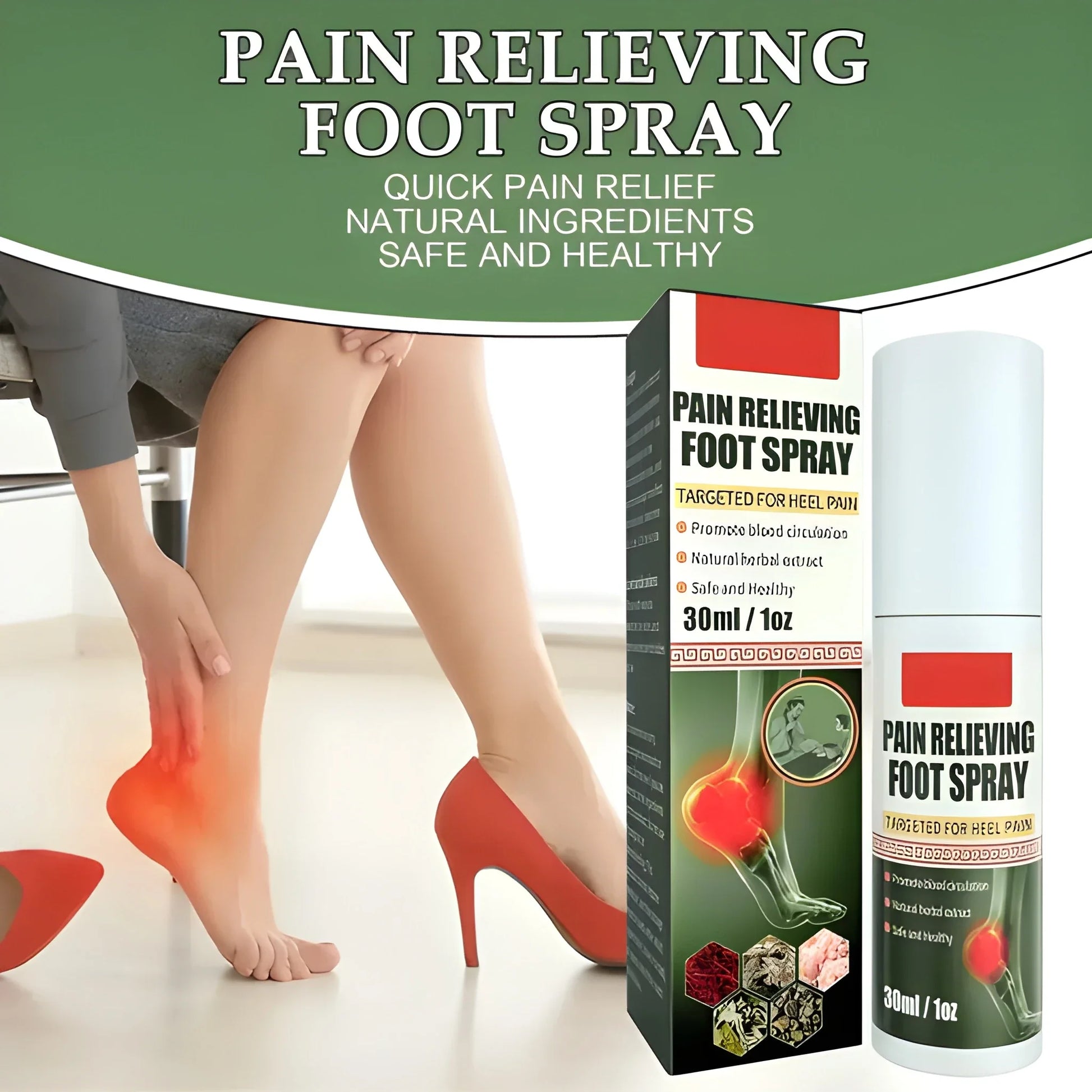 Instant Relief Foot Spray
