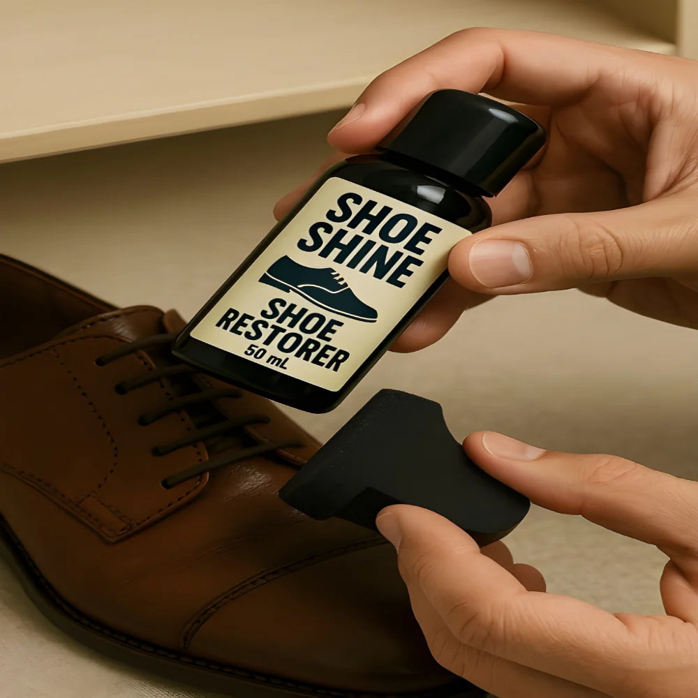 Instant Shoe Shine Restorer Shoes Stains Cleaner