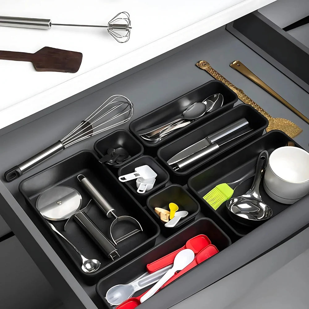 Interlocking Drawer Organizer Set Drawer organizer