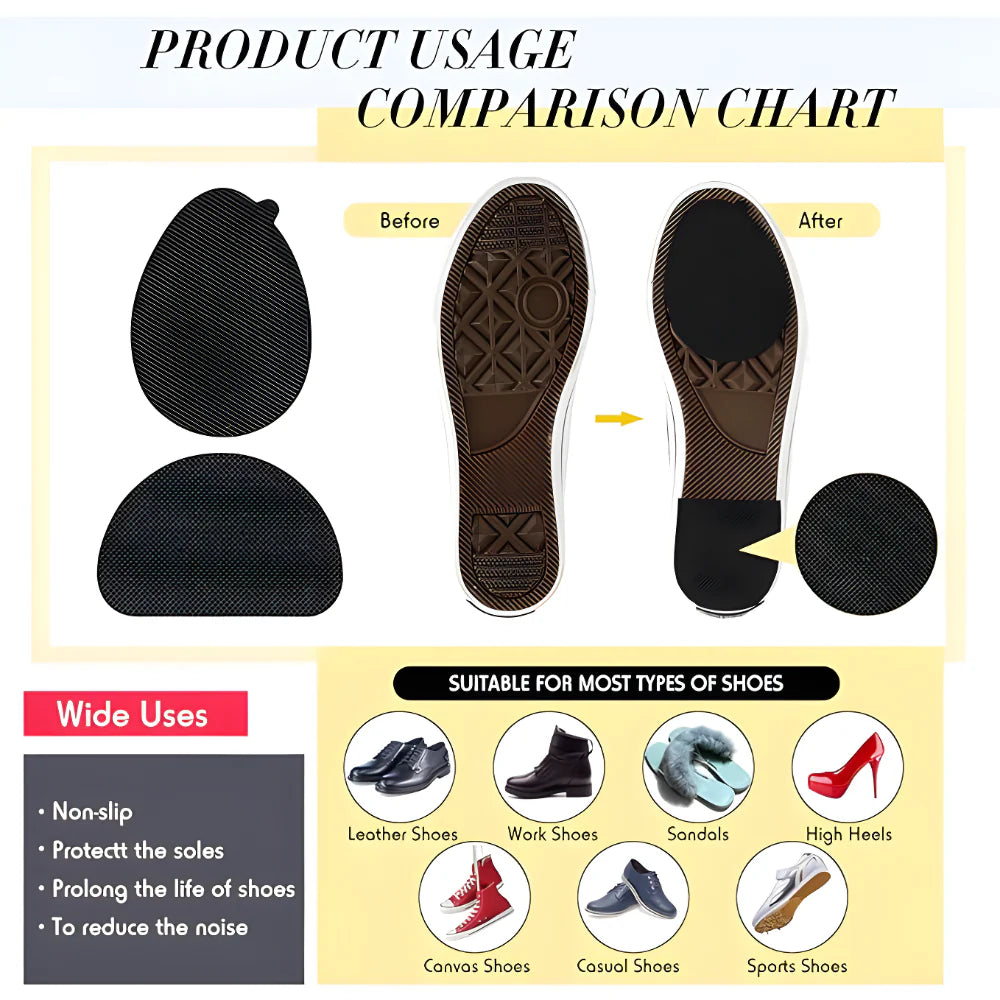 Invisible Shoe Grippers Shoes