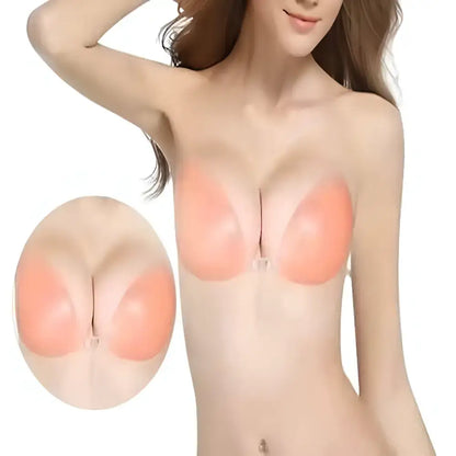 Strapless Silicone Stick On Bra – Reusable Comfort